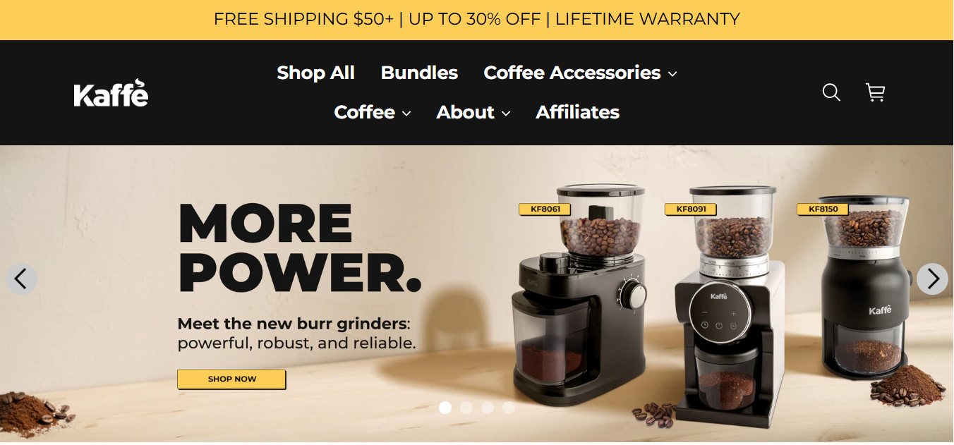 Kaffe Products – Premium Coffee Gear Designed for Home - xLead